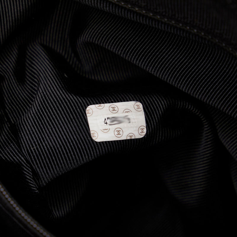 Top Quality Chanel Triple Co. Gold  Chain houlder Bag Black Caviar S  CHANEL
