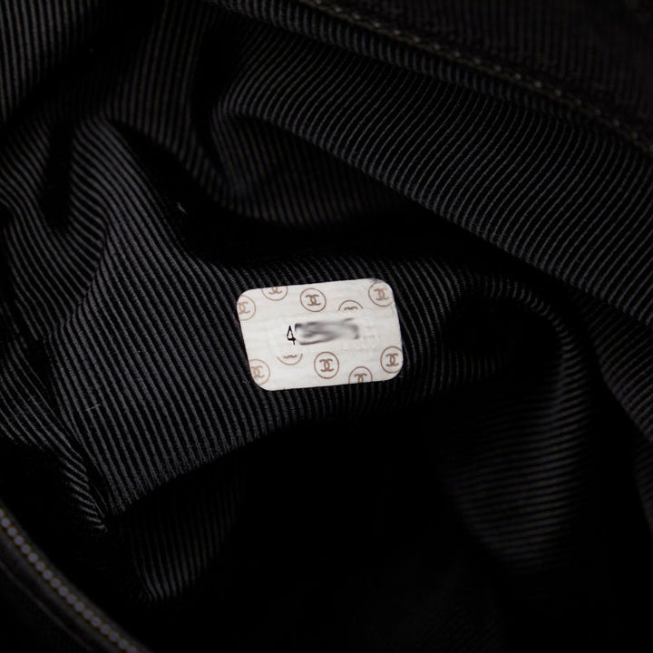Top Quality Chanel Triple Co. Gold  Chain houlder Bag Black Caviar S  CHANEL
