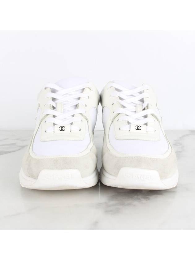 CC logo cruise sneakers 43 280 Chanel