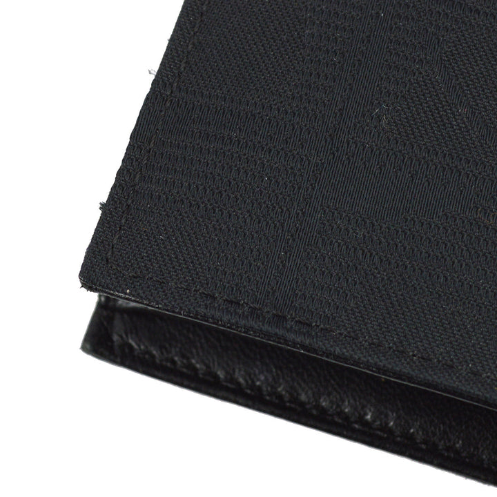Top Quality Chanel 2000-2001 Black New Travel Line Bifold Wallet