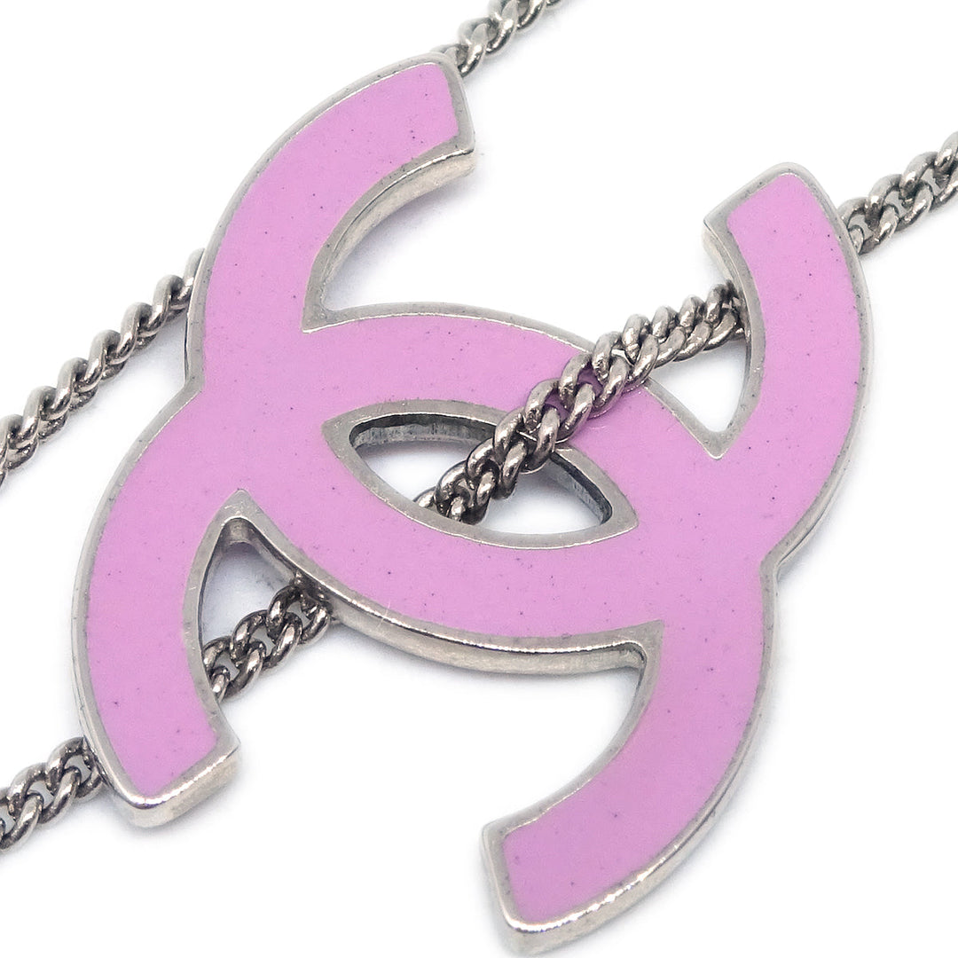 Top Quality Chanel Silver Clover Bracelet 04P