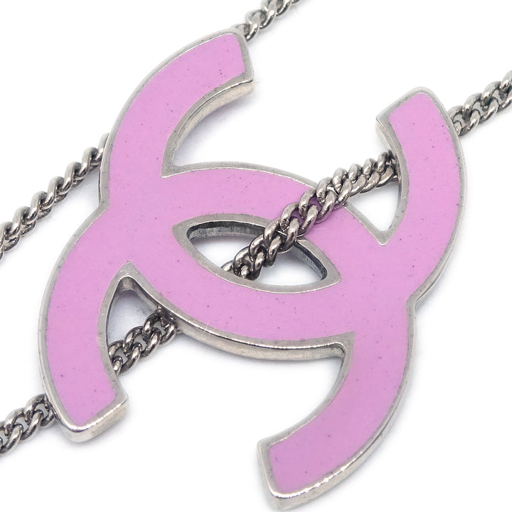 Top Quality Chanel Silver Clover Bracelet 04P