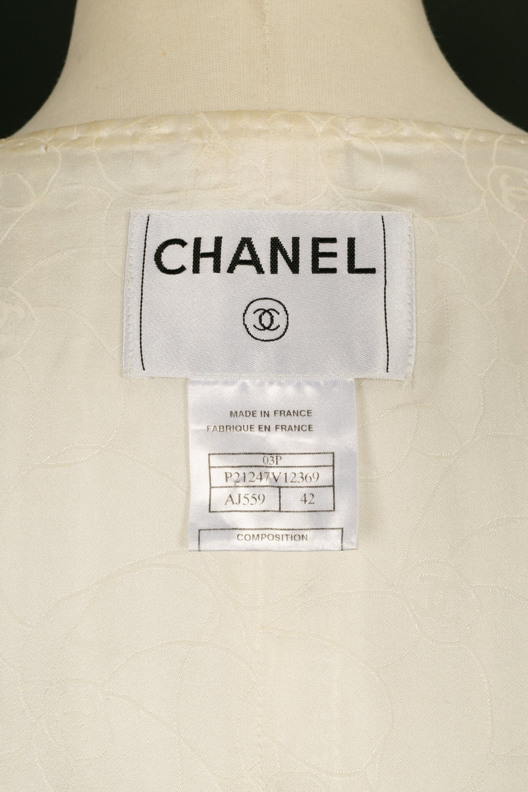 Veste Top Quality Chanel Printemps 2003