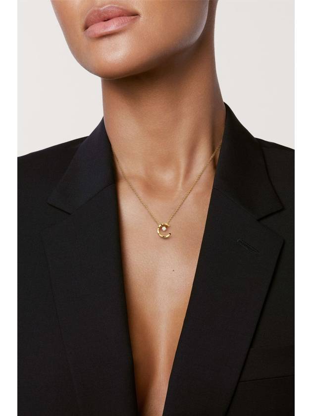 18K Coco Crush Diamond Necklace Yellow Gold Chanel