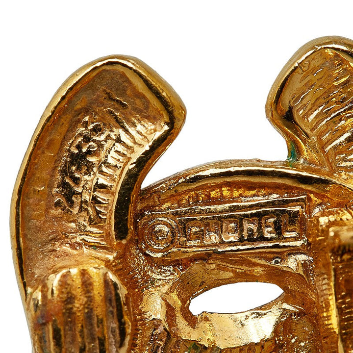 Top Quality Chanel Vintage Earrings in Gold Plating Ladies