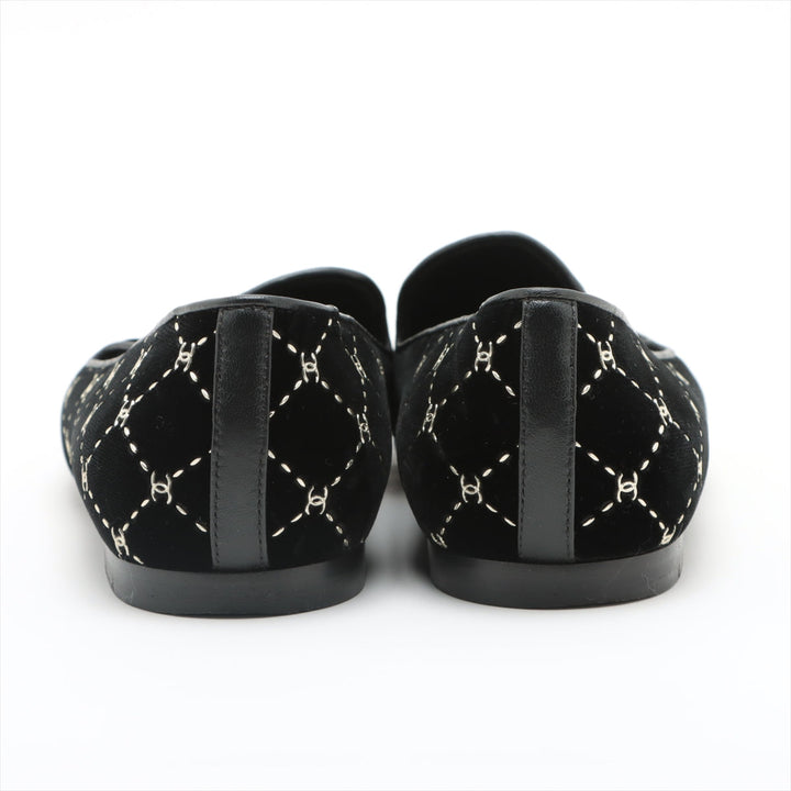 Top Quality Chanel Coco Belloor X Leather  39C  Black G33126 Opera Shoes