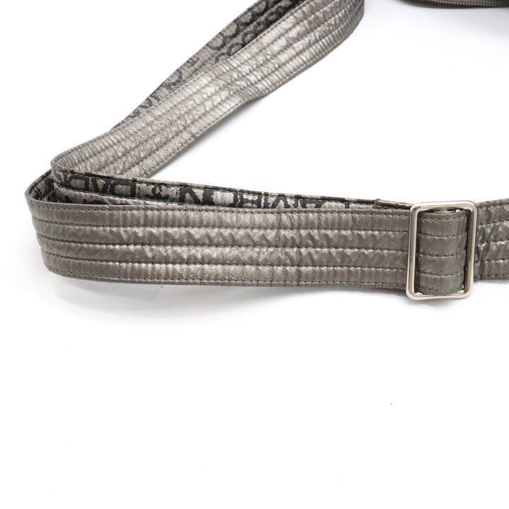 Top Quality Chanel Unlimited Shoulder Bag Sliding Nylon Silver Black Black Silver A46532
