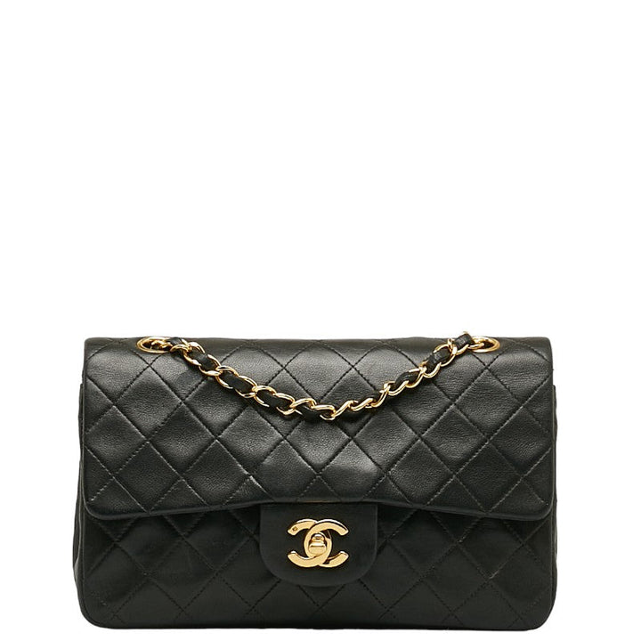 Top Quality Chanel Matrace 23 Cocomark Double Flip Chain houlder Bag Black   CHANEL