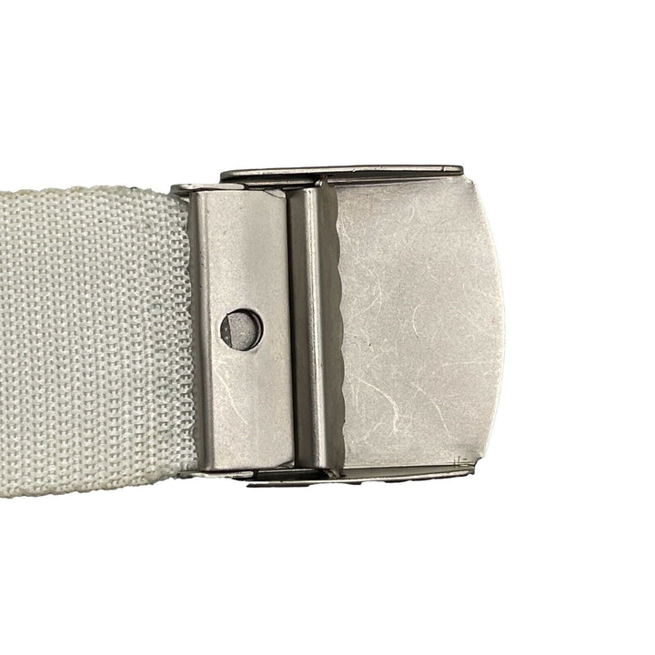 Chanel - Vintage 99S 1999 Logo Adjustable Nylon Web - White - XS/S - Belt