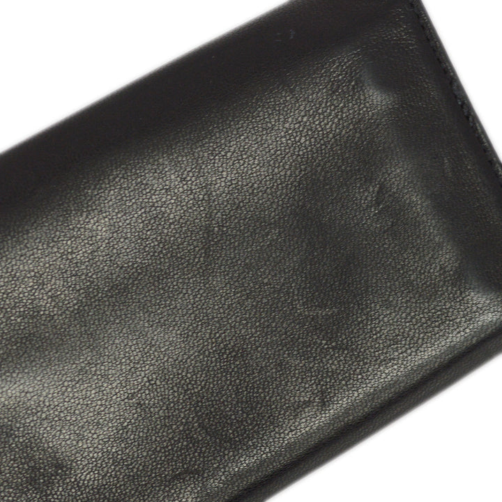 Top Quality Chanel 1997-1999 Key Case Black Lambskin Small New