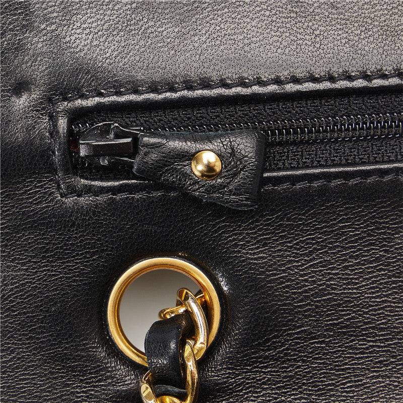 Top Quality Chanel Matrace 25 Double Flap Chain houlder Bag Black   Chanel