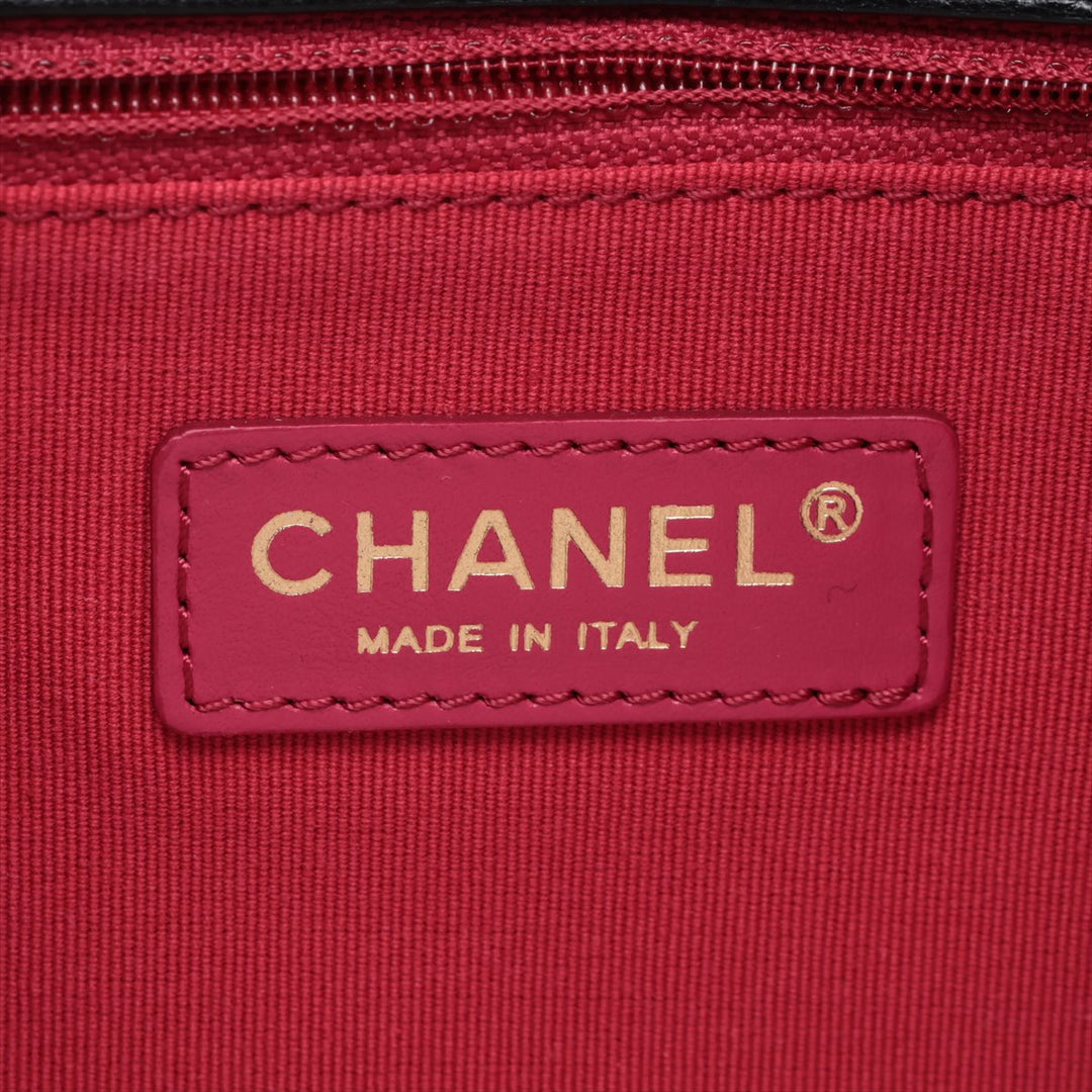 Top Quality Chanel Matrasse Single Flap Single Chain Bag Black