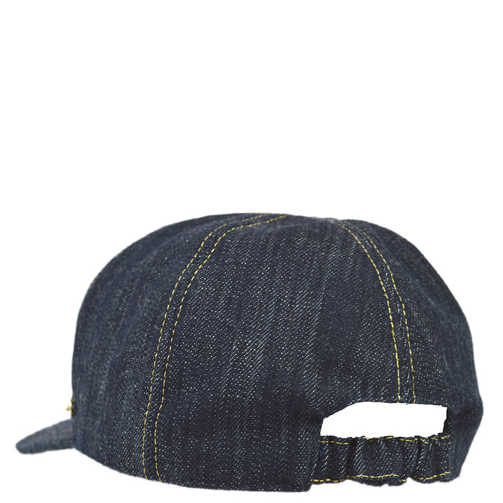 Top Quality Chanel Indigo Denim Cap Hat Small New #M