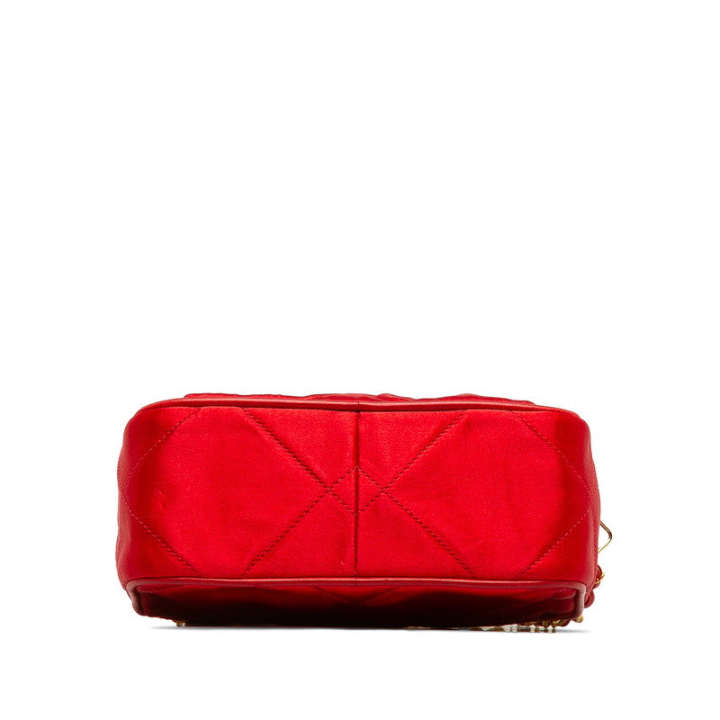 Top Quality Chanel Matrases Coco Chain  Shoulder Bag Red Leather  Chanel