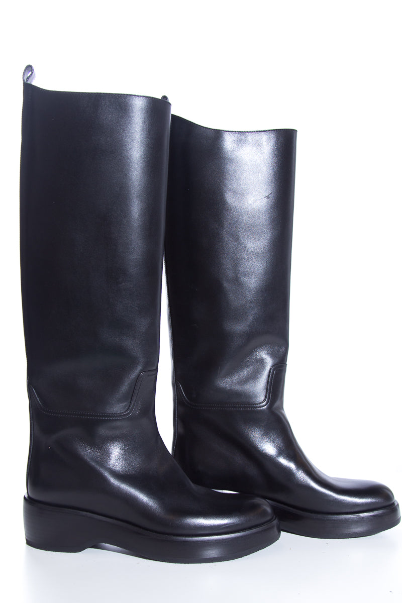 The Row Black Boots SZ 37