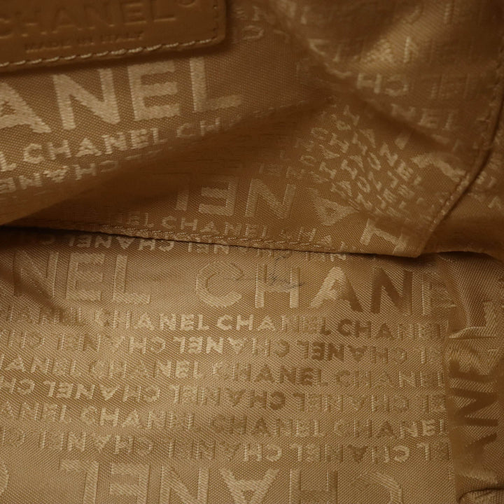 Top Quality Chanel CHOCOLATE BAR LOGO Handbags Mini-Bags  Beige Silver  A19981
