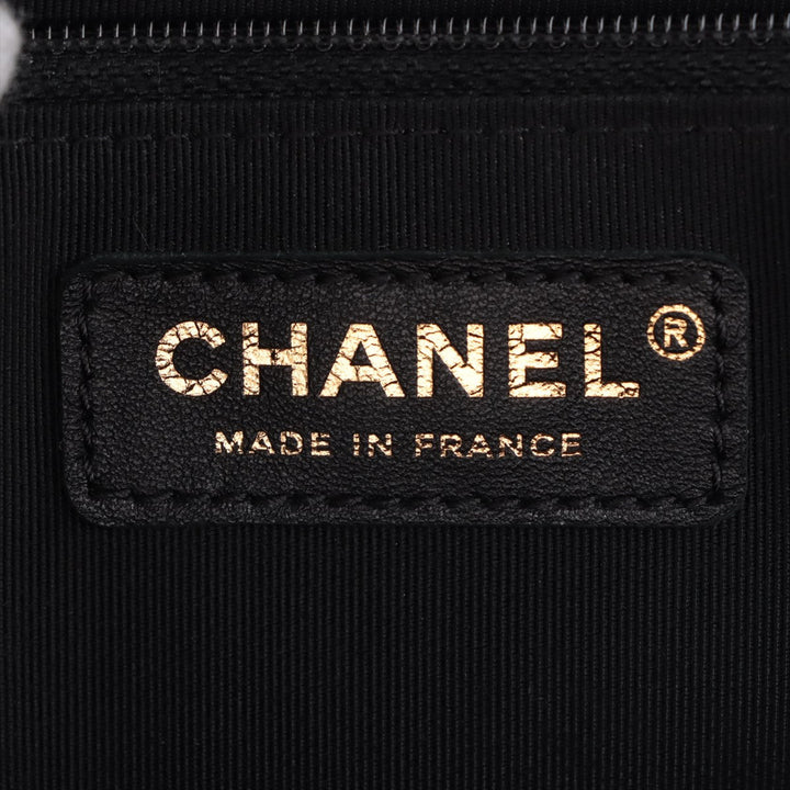 Top Quality Chanel Boy Top Quality Chanel 28   Chain Shoulder Bag Black Gold  28th A92193