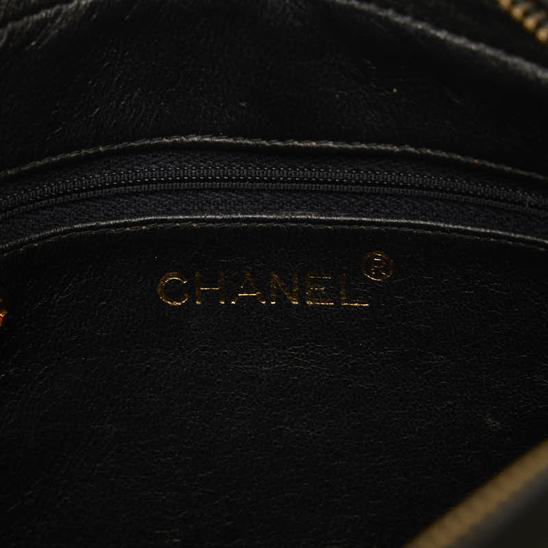 Top Quality Chanel Black Lambskin Camera Bag