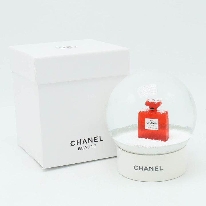 Top Quality Chanel Top Quality Chanel Snowdome Obje Novelty Non-Selling No.5 Perfume Bottle White White Red Red