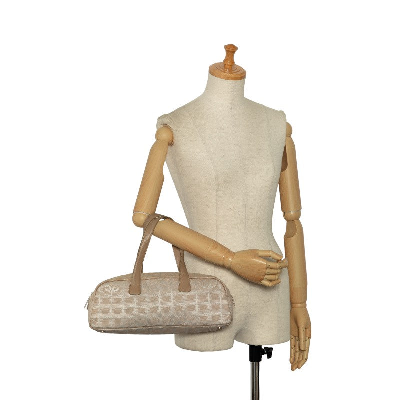 Top Quality Chanel Top Quality Chanel Handbags Canvas/Leather Ivory Beige Ladies and Gentlemen