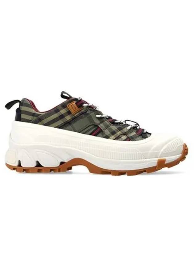 Top Quality Burberry Arthur Vintage Check Sneakers Green