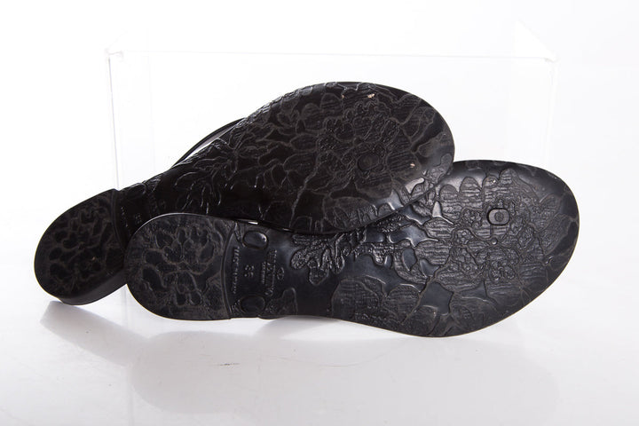 Valentino Black Sandals SZ 36