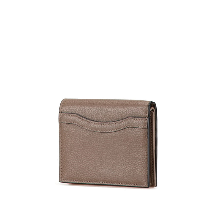 Top Quality Balenciaga Neo Classic Compact Wallet Brown Leather