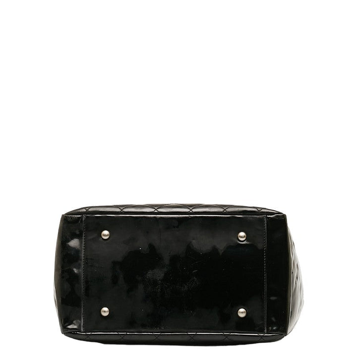 Top Quality Chanel Matrases Cocomark Chain houlder Bag Black Silver Emmeline  Chanel