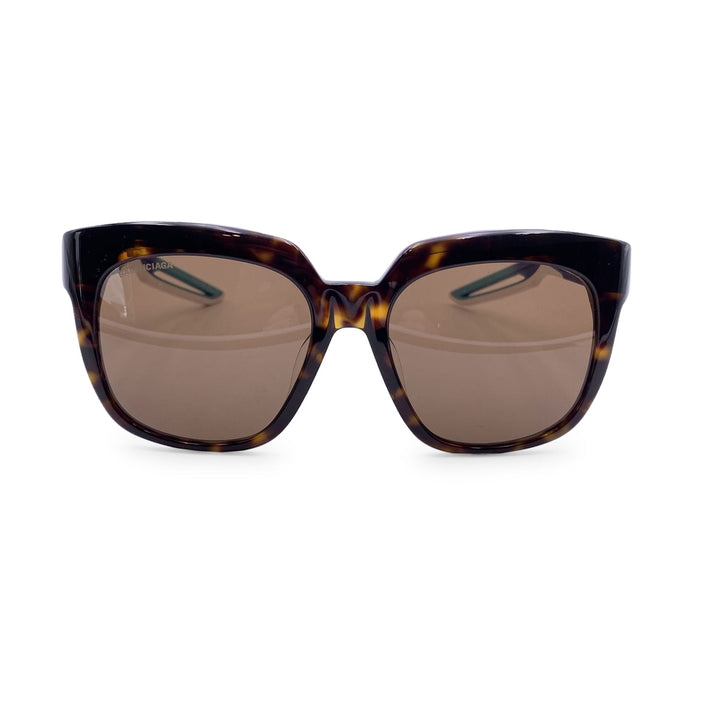 Top Quality Balenciaga Brown Triples Squared Sunglasses Bb0025Sa 55/19 135Mm