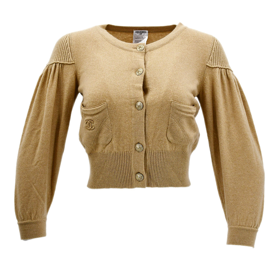 Top Quality Chanel Cardigan Beige 09P #34