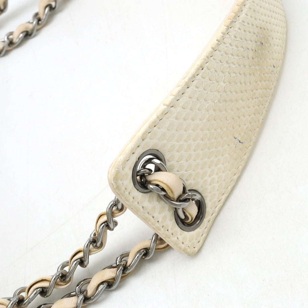 Top Quality Chanel Top Quality Chanel Cocomark Wrapped Chain Bag One-Shoulder Shoulder Bag Cotton Canvas Pearson Ivory White Blumin