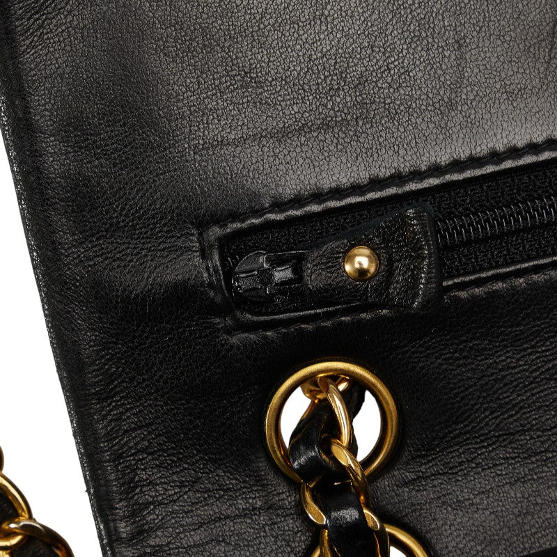 Top Quality Chanel Matrace 23 Cocomark Double Flip Chain houlder Bag Black   CHANEL