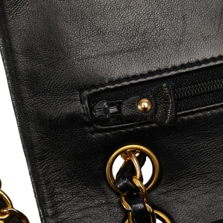 Top Quality Chanel Matrace 23 Cocomark Double Flip Chain houlder Bag Black   CHANEL