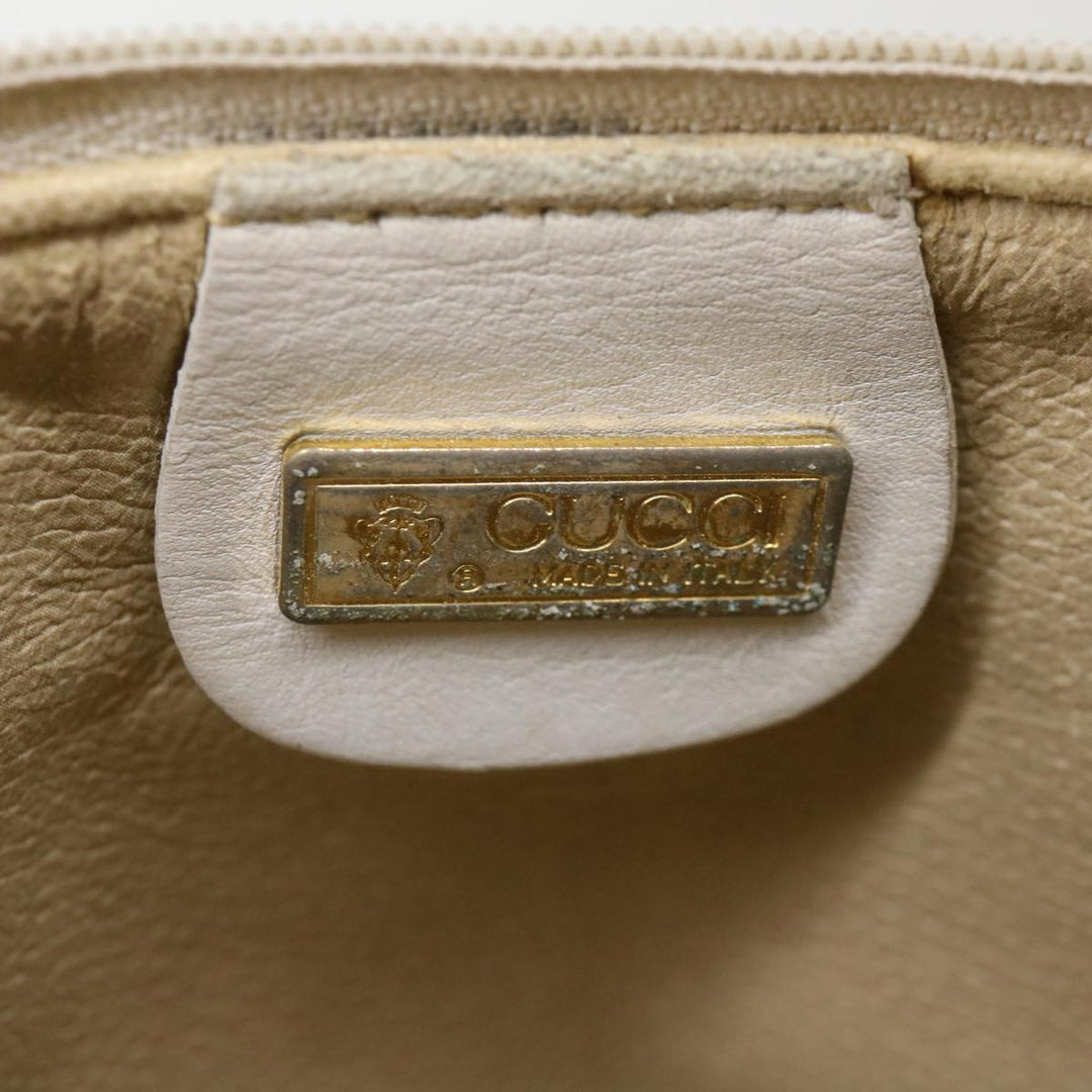 GUCCI Micro GG Canvas Clutch Bag White 014.904.0597  fm1931