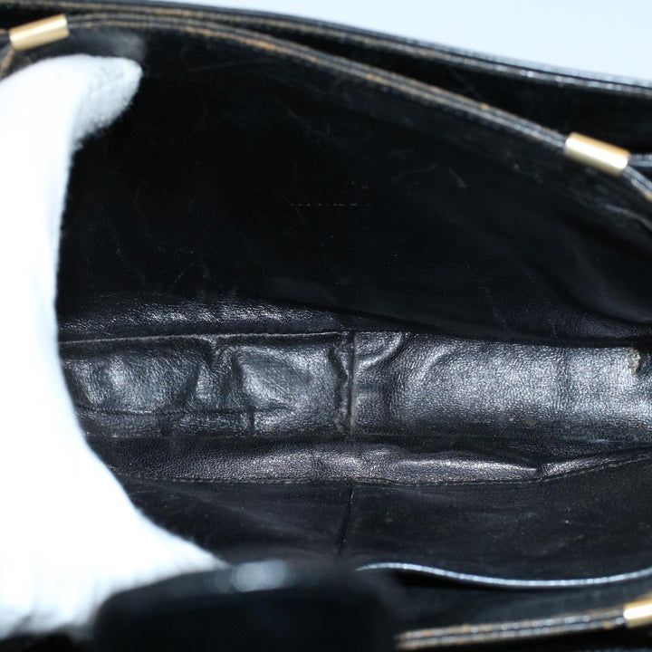 Celine Horse Carriage Shoulder Bag Leather Black  fm2800