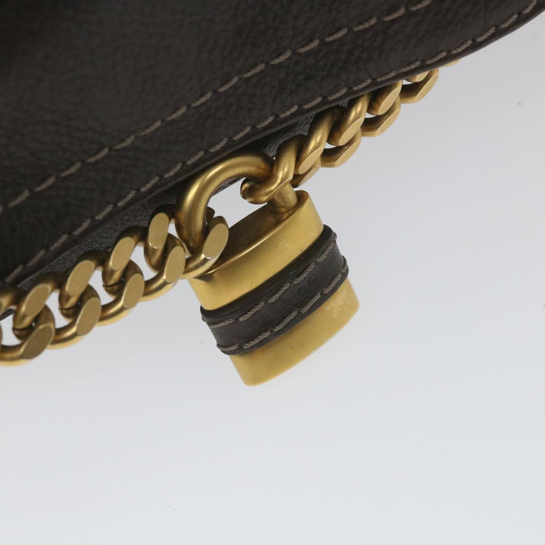 Chloe Paddington Hand Bag Leather Brown fm2802
