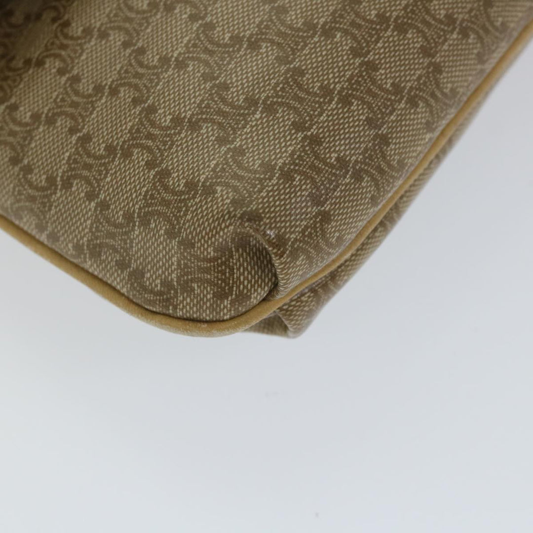 Celine Macadam Canvas Clutch Bag Beige  fm2889