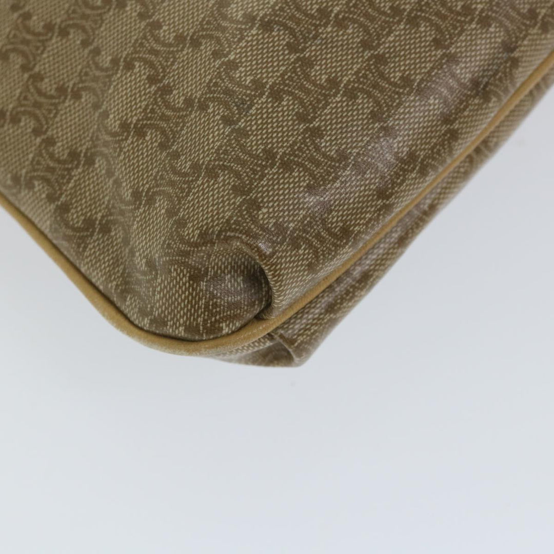 Celine Macadam Canvas Clutch Bag Beige  fm2889