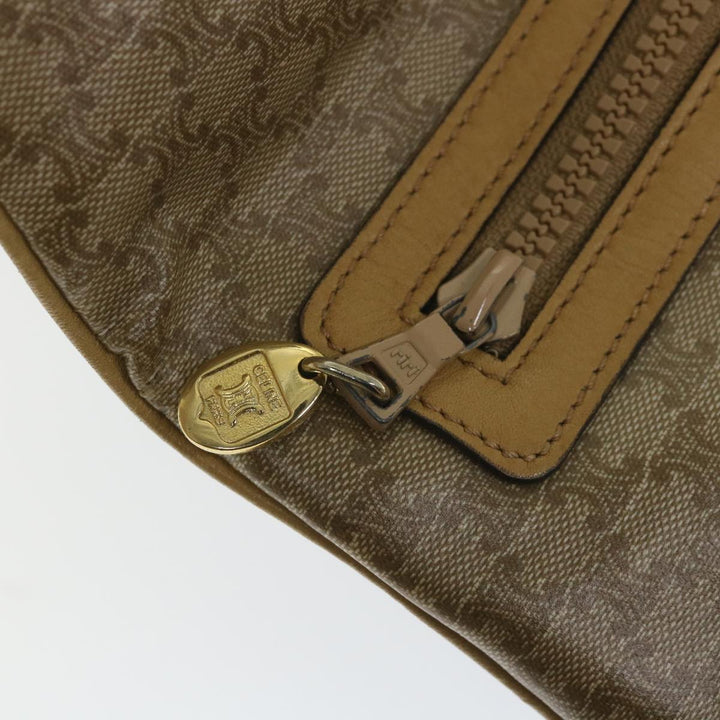 Celine Macadam Canvas Clutch Bag Beige  fm2889