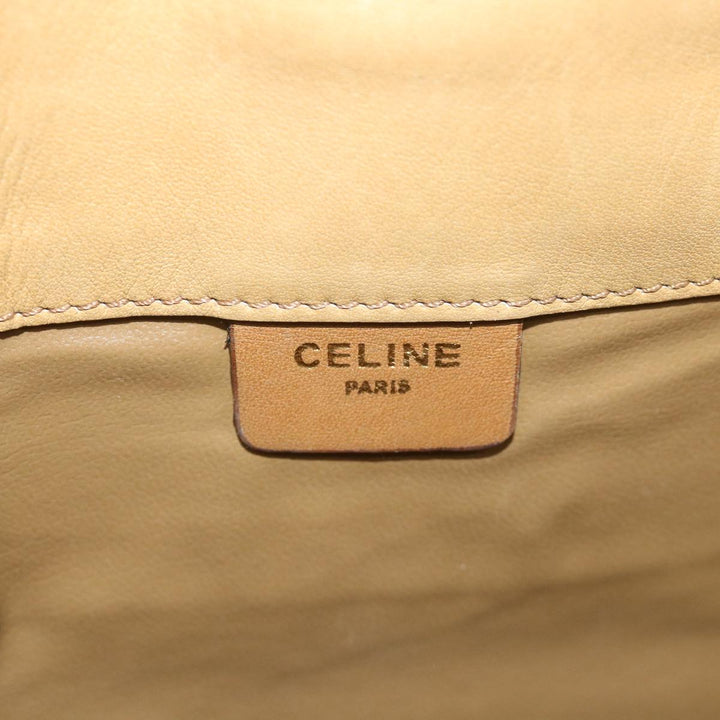 Celine Macadam Canvas Clutch Bag Beige  fm2889