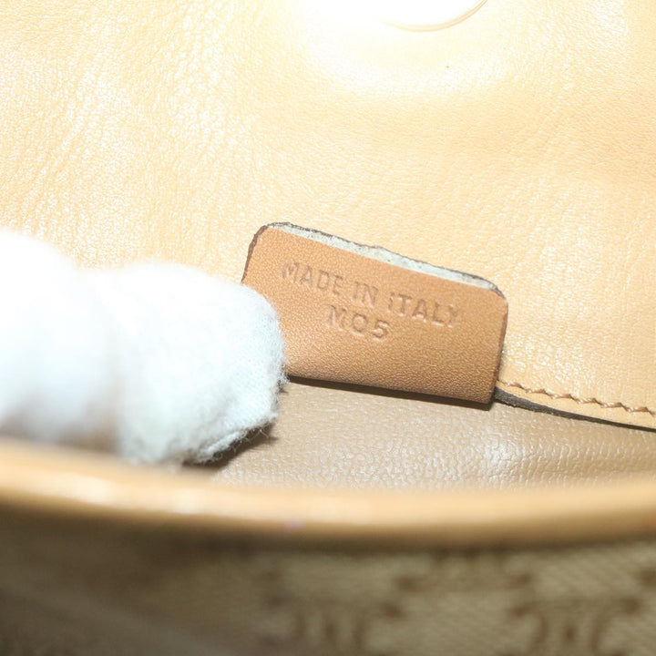 Celine Macadam Canvas Clutch Bag Beige  fm2889