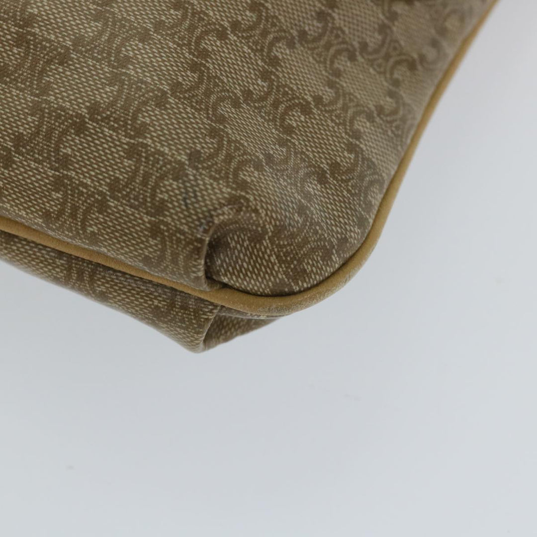 Celine Macadam Canvas Clutch Bag Beige  fm2889