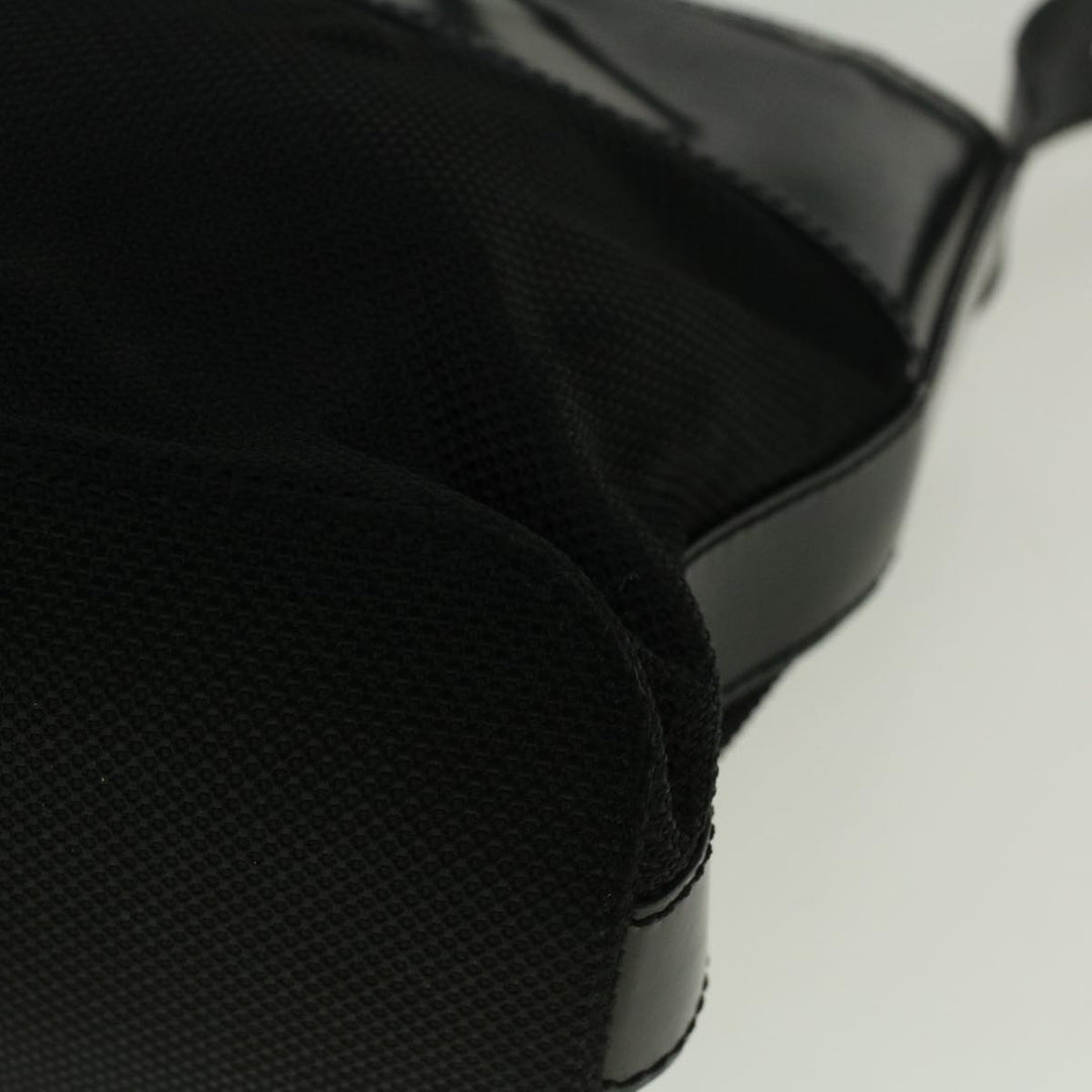 Celine Shoulder Bag Canvas Black  fm2930