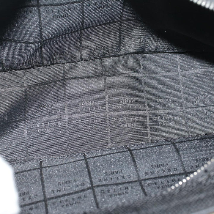 Celine Shoulder Bag Canvas Black  fm2930