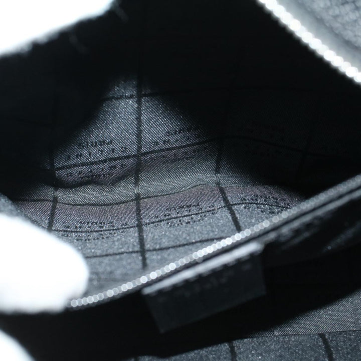 Celine Shoulder Bag Canvas Black  fm2930