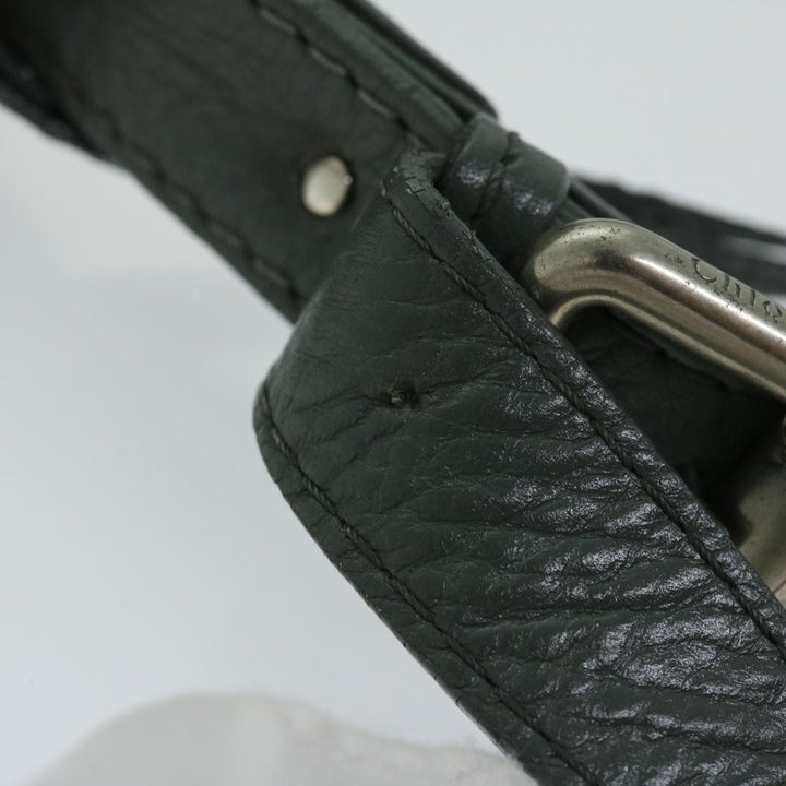 Chloe Paddington Shoulder Bag Leather Gray 03 06 53 fm3248
