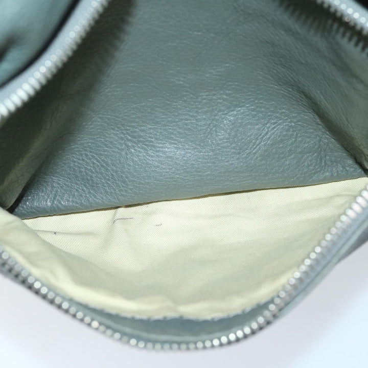 Chloe Paddington Shoulder Bag Leather Gray 03 06 53 fm3248