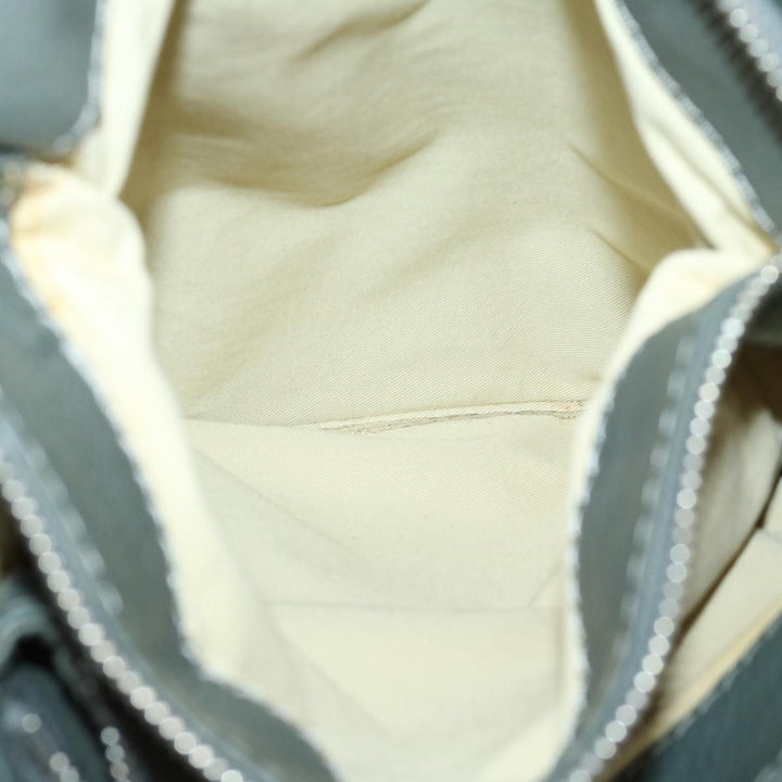 Chloe Paddington Shoulder Bag Leather Gray 03 06 53 fm3248