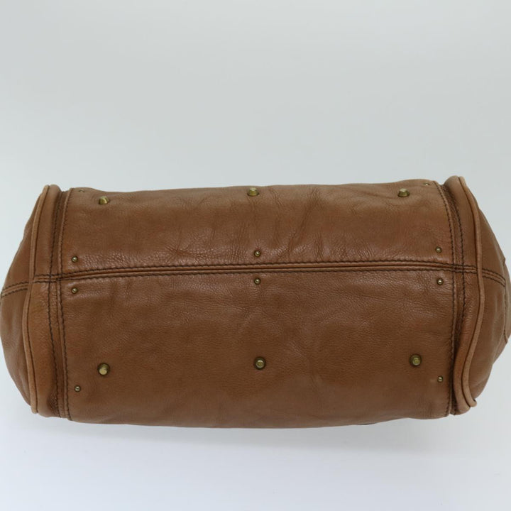 Chloe Paddington Shoulder Bag Leather Brown fm3277