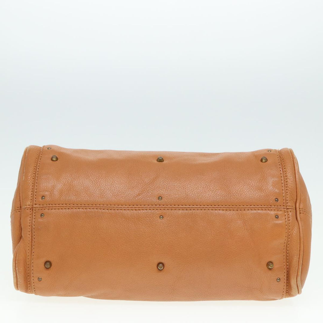 Chloe Paddington Hand Bag Leather Brown fm3527